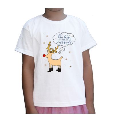 Koszulka świąteczna Renifer