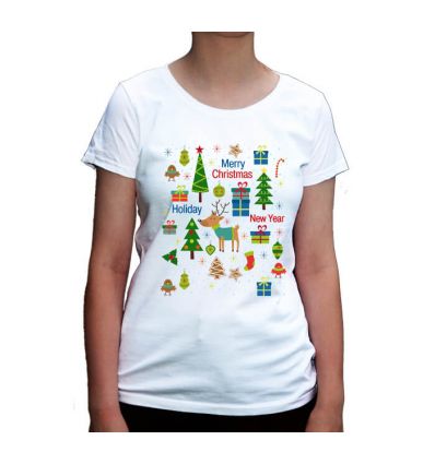 Koszulka na święta damska