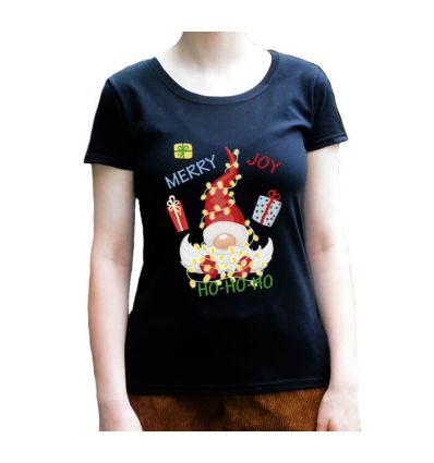 Koszulka świąteczna ze skrzatem