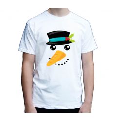 Koszulka świąteczna męska Bałwan