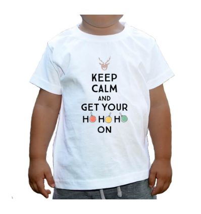 Koszulka świąteczna Keep Calm and get your Ho Ho Ho