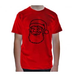 Koszulka świąteczna męska Św. Mikołaj