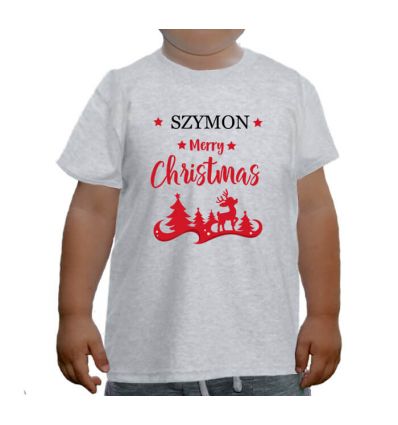 Koszulka świąteczna Merry Christmas