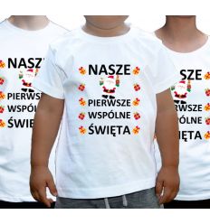 Nasze pierwsze wspólne święta Koszulki świąteczne