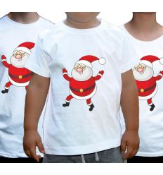Świąteczne koszulki dla rodziny Wesoły Mikołaj