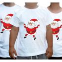 Świąteczne koszulki dla rodziny Wesoły Mikołaj