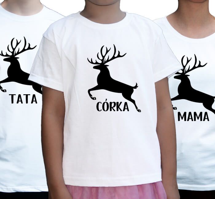 koszulki świąteczne dla rodziny