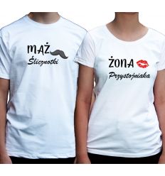 Koszulki dla par żona mąż