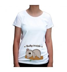 Koszulka ciążowa Baby inside