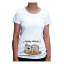 Koszulka ciążowa Baby inside