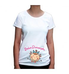 Koszulka dla mamy w ciąży Będzie dziewczynka