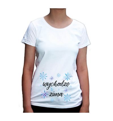 Koszulka Wychodzę zimą