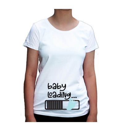 Koszulka dla przyszłej mamy Baby loading