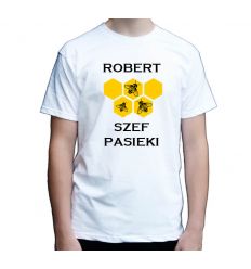 Koszulka z imieniem Szef Pasieki