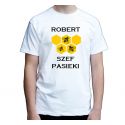 Koszulka z imieniem Szef Pasieki