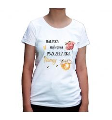 Koszulka Pszczelarki z imieniem