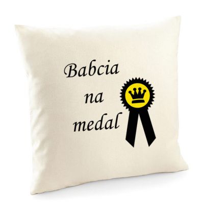 Poszewka Babcia na medal