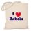Torba bawełniana I love Babcia