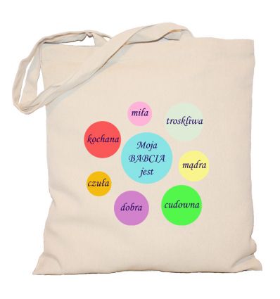 Torba bawełniana Moja Babcia jest