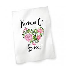 Ścierka kuchenna Kocham Cię Babciu