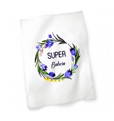 Ścierka kuchenna z wianek Super Babcia