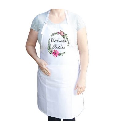 Fartuch z wiankiem Cudowna Babcia