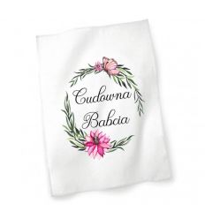 Ścierka kuchenna z wiankiem Cudowna Babcia