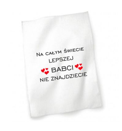 Ścierka kuchenna dla najlepszej babci na świecie