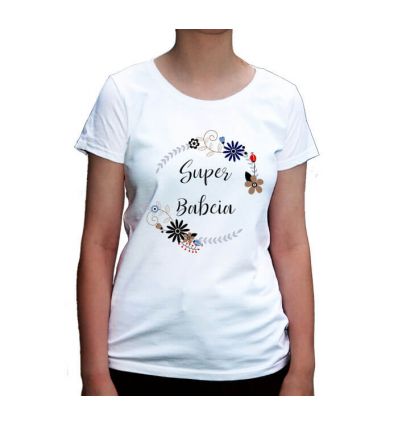 Super Babcia koszulka
