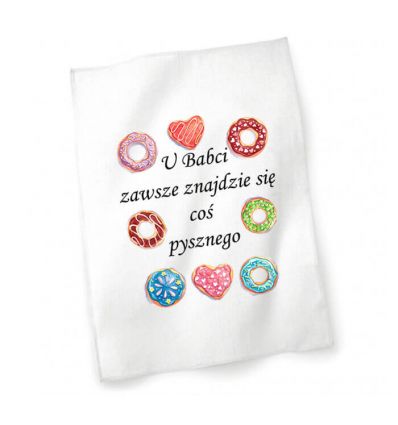 Ścierka kuchenna U Babci zawsze znajdzie się