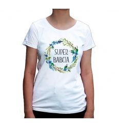 SUPER BABCIA koszulka