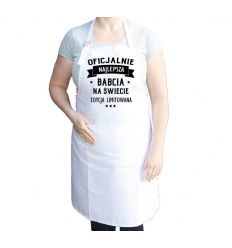 Fartuch Oficjalnie najlepsza babcia