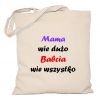 Torba Mama wie dużo Babcia wie wszystko