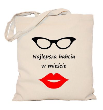 Torba bawełniana Najlepsza Babcia w mieście