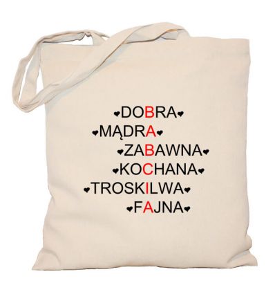 Torba bawełniana Babcia
