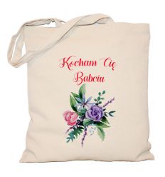 Torba bawełniana Kocham Cię Babciu