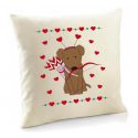 Poduszka walentynkowa Piesek amorek