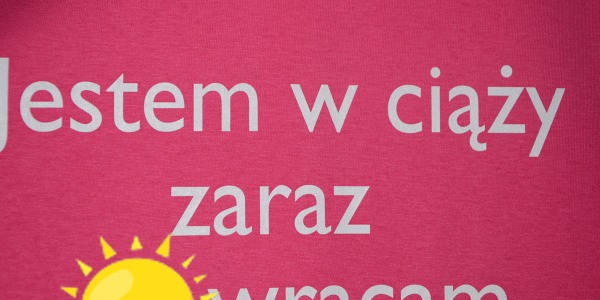 Baby on board. Koszulki ciążowe dla przyszłej mamy. 