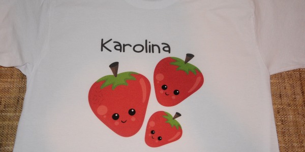 Koszulka z owocami dla dzieci