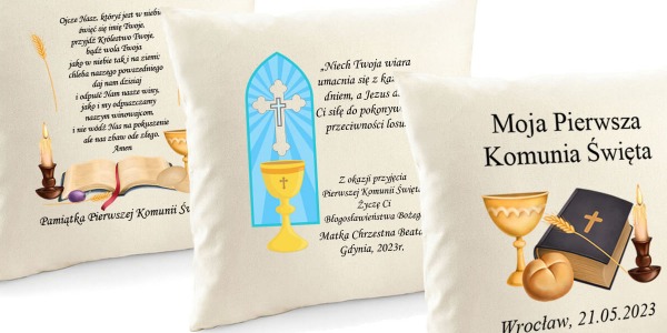 Co kupić na pamiątkę pierwszej komunii świętej?