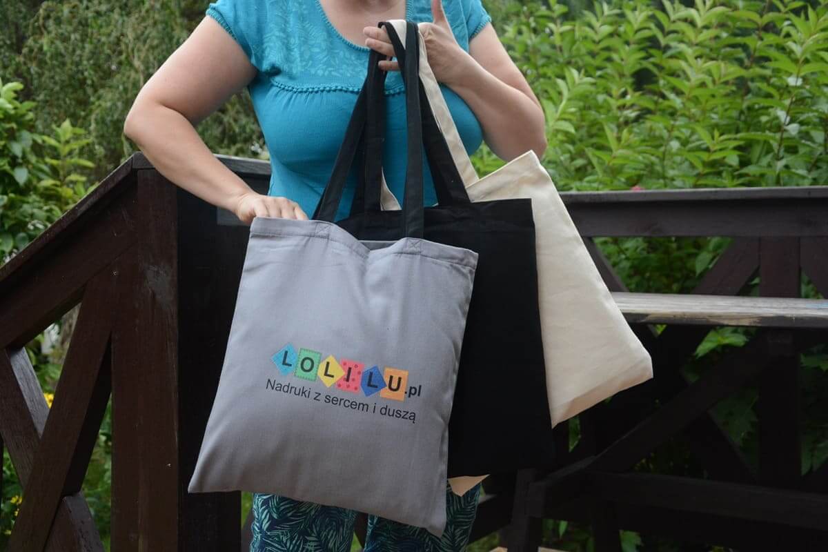 Eko zamiennik reklamówki wizytówką Twojej firmy