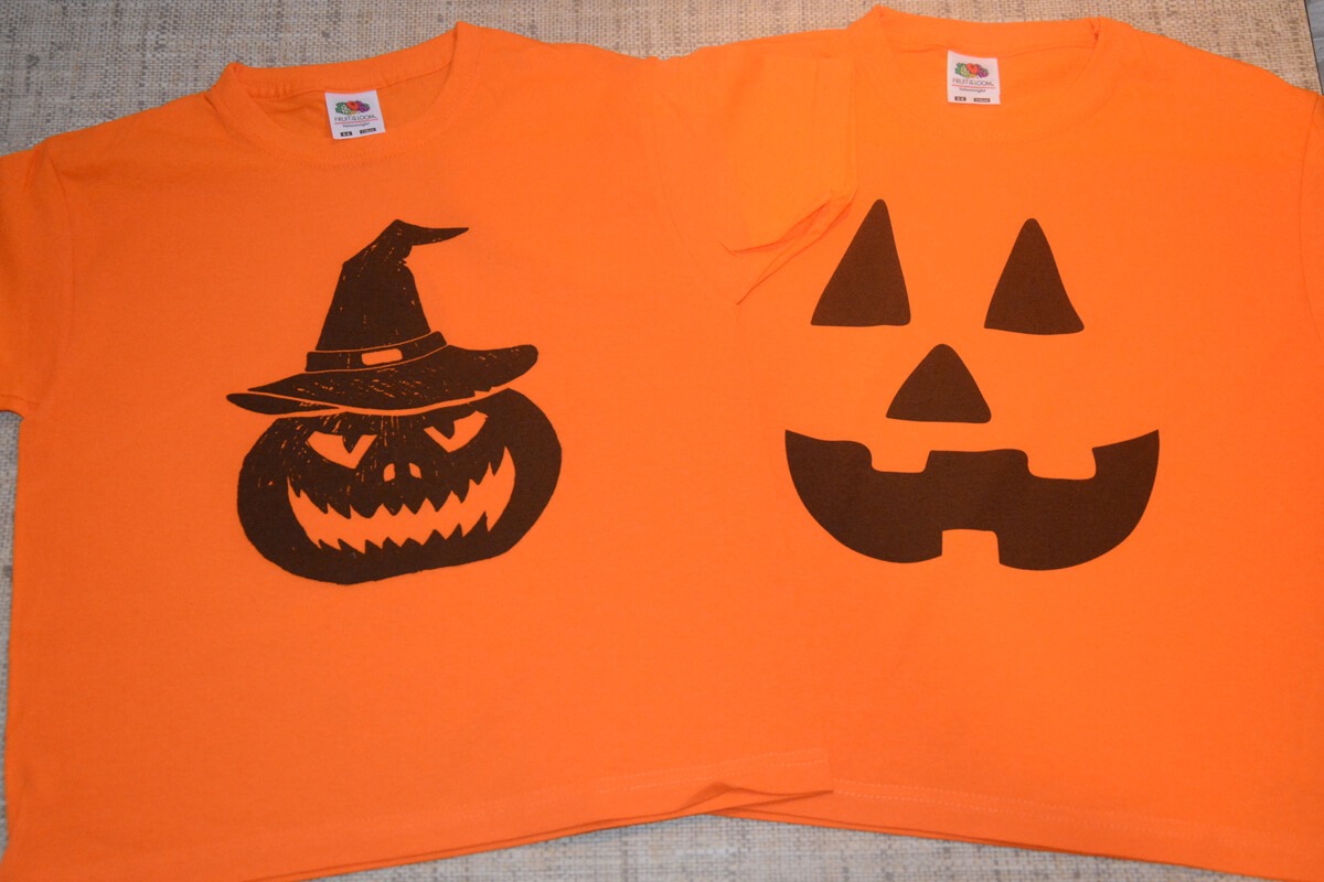 Koszulki na dzień dyni w przedszkolu