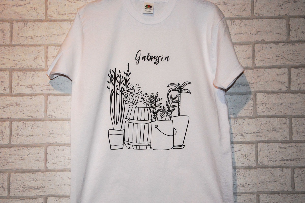 Koszulka dla ogrodniczki